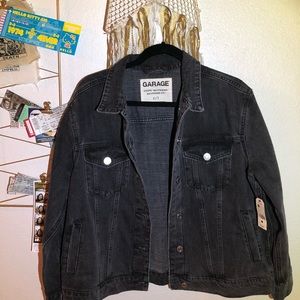 GARAGE black denim Jean jacket